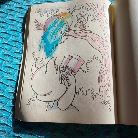 1990s Tiny Toon Paint With Water Books - Picture 15 of 16